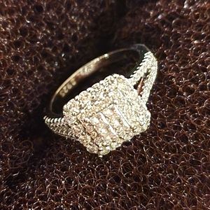 2.57ct Princess Cut  Engagement new Ring